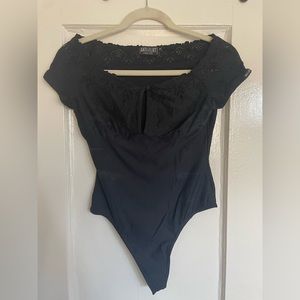 Anti-flirt blouse body suit